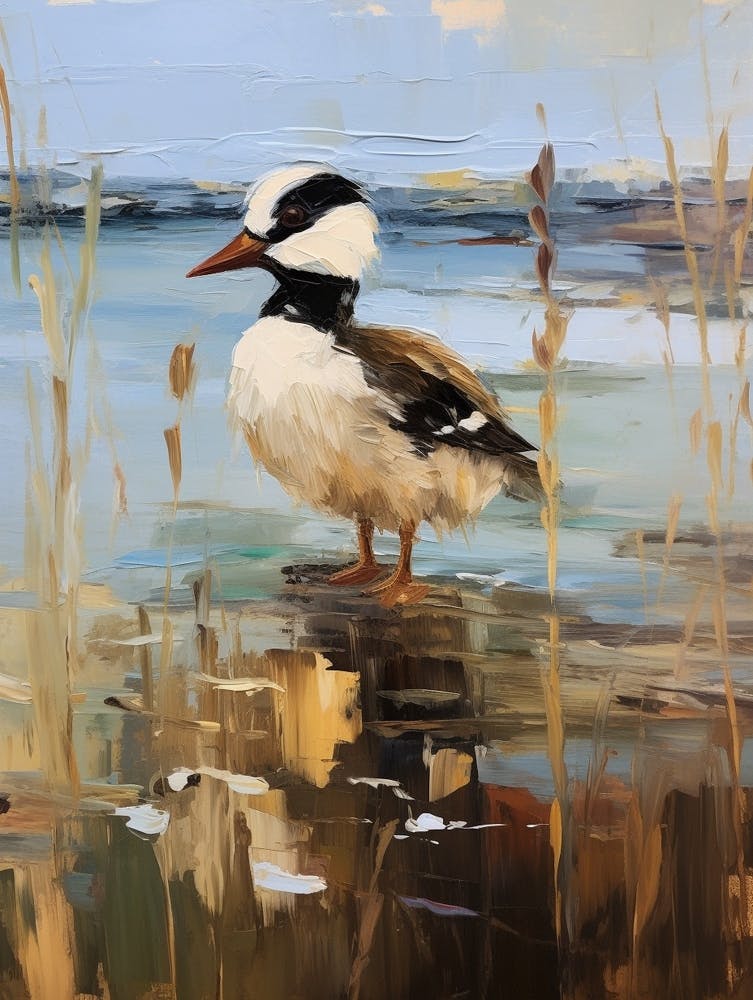 Bird Painting Bufflehead 2