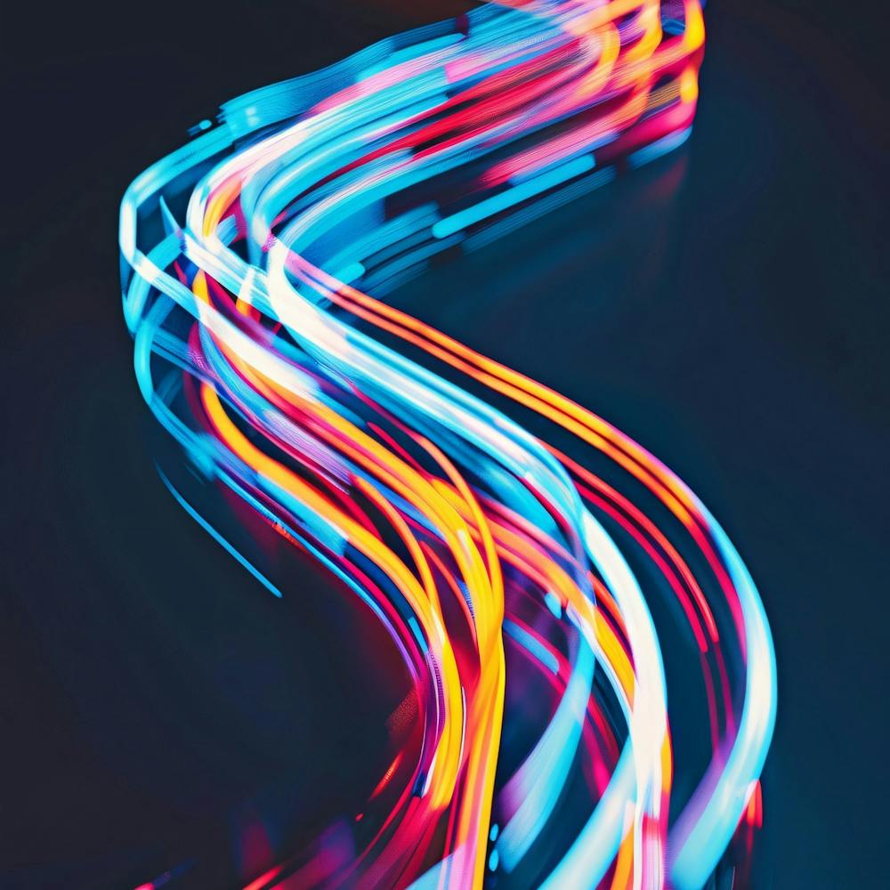 Abstract Light Trails 1