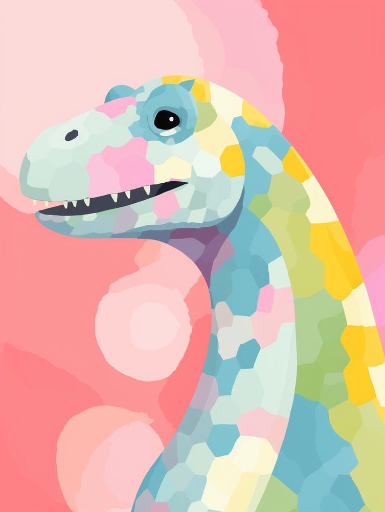 Colourful Dinosaur Segisaurus 4