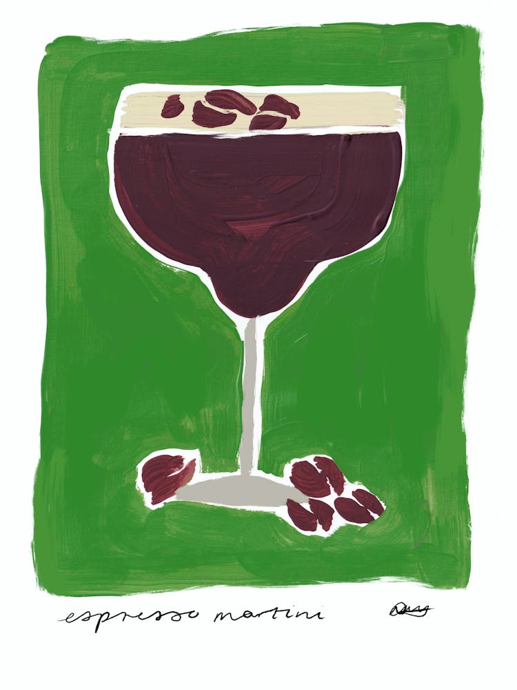 Green Espresso Martini