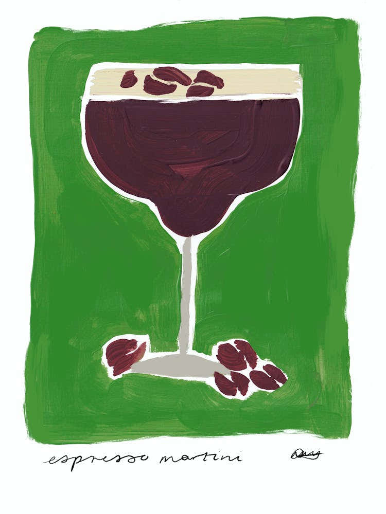 Green Espresso Martini