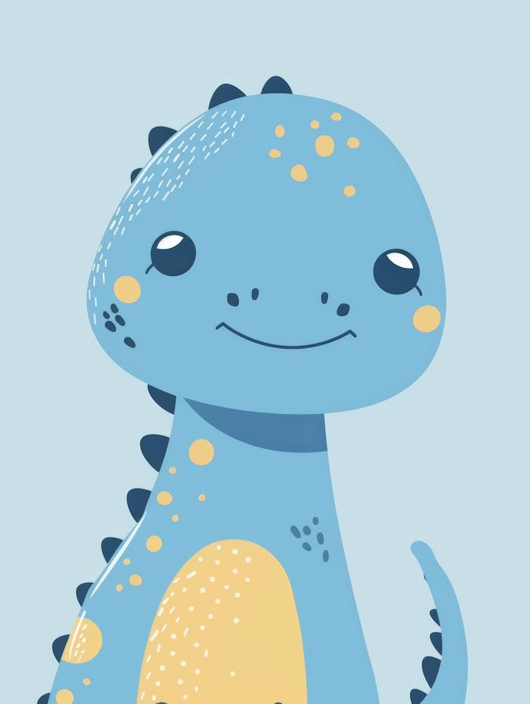 Blue Dinosaur