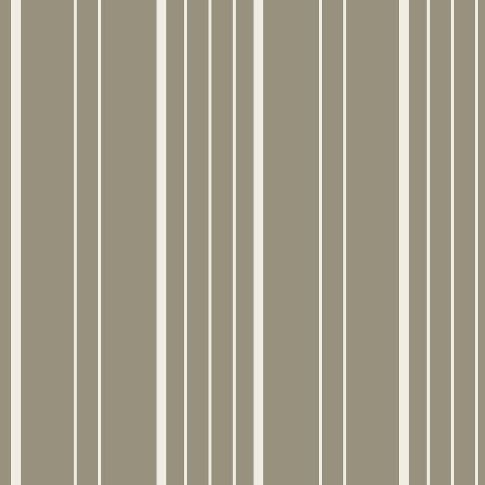 Beige Striped Wallpaper
