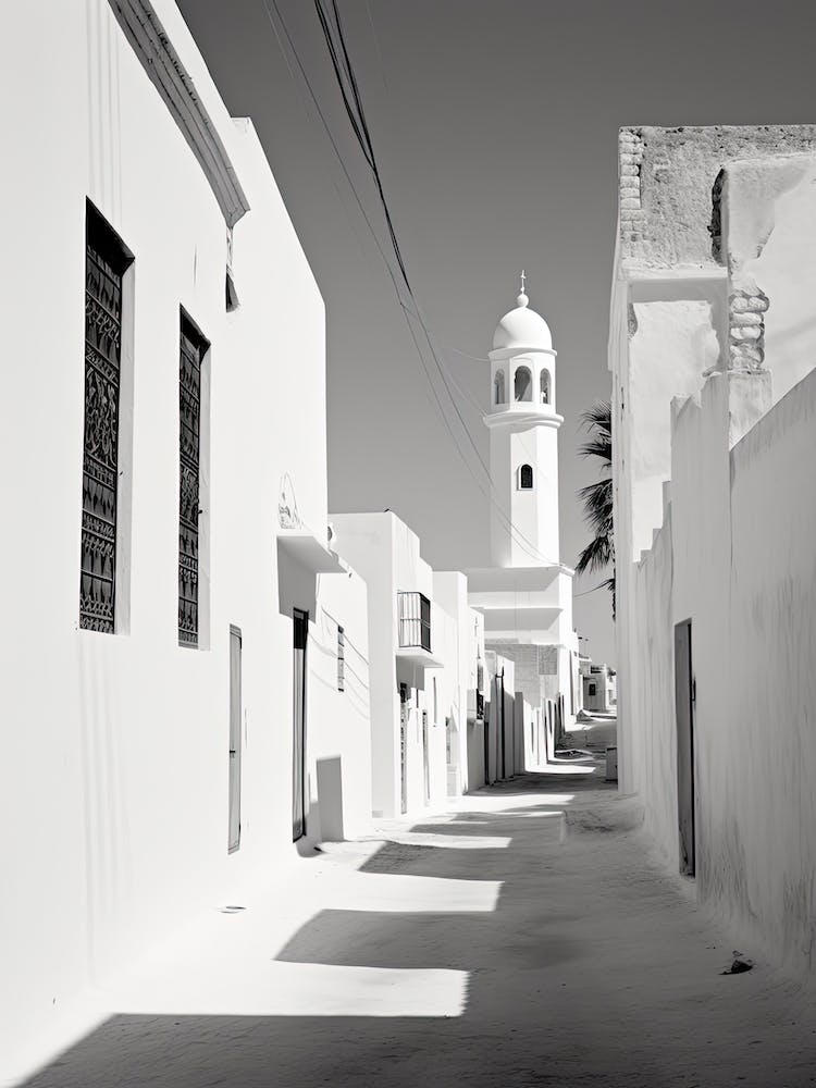 Sousse, Tunisia, Black And White Photography 4
