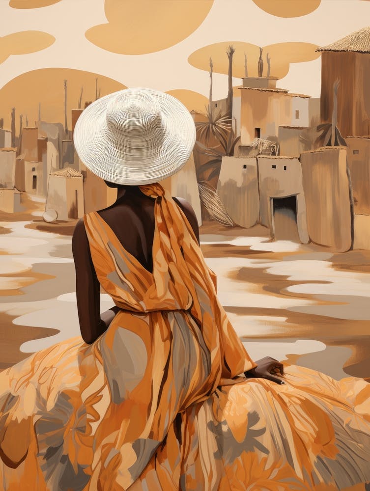 Woman In A Hat 28