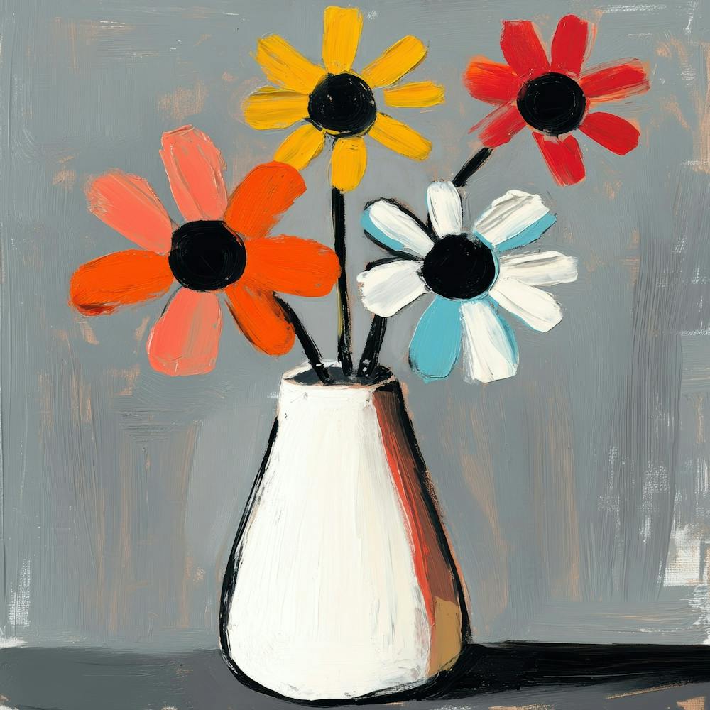 Gänseblümchen In Einer Vase 57