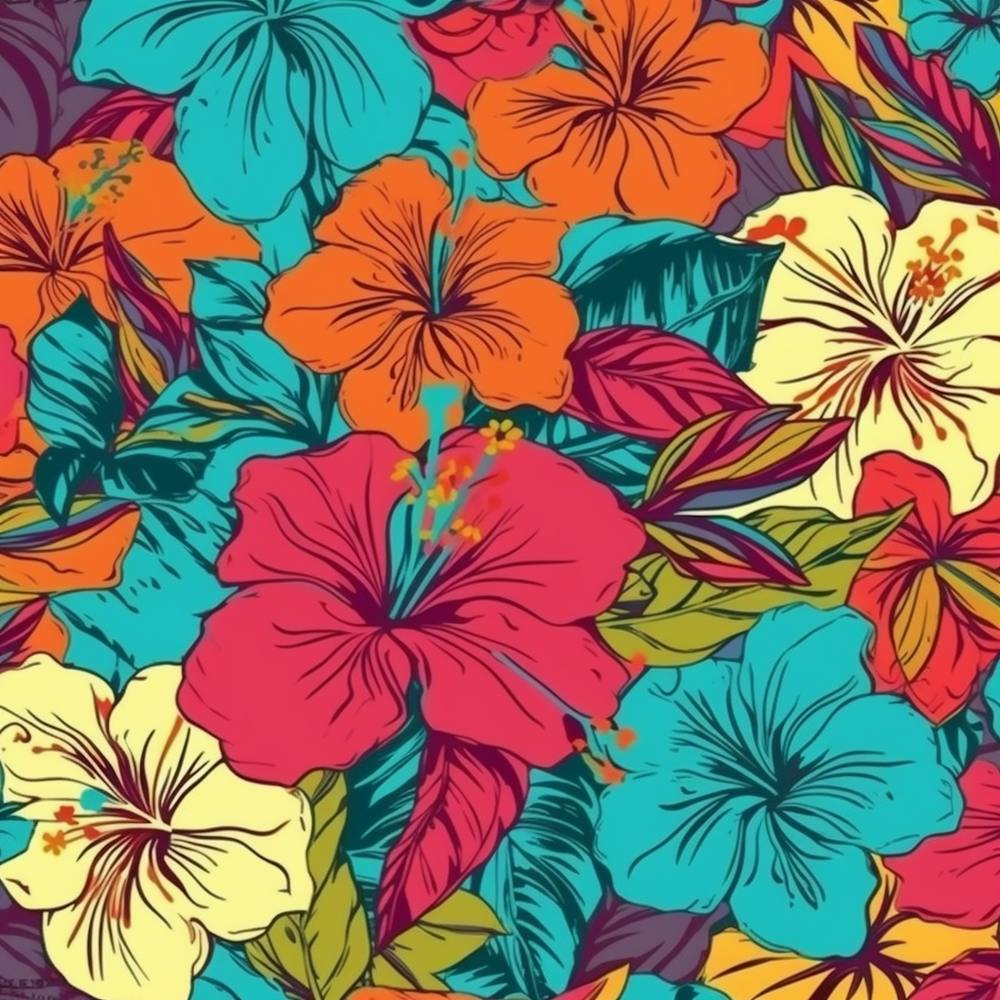 Hibiscus Pattern