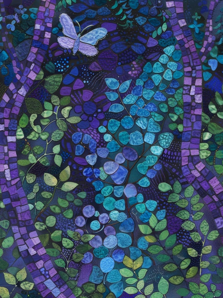 Butterfly In The Forest 1