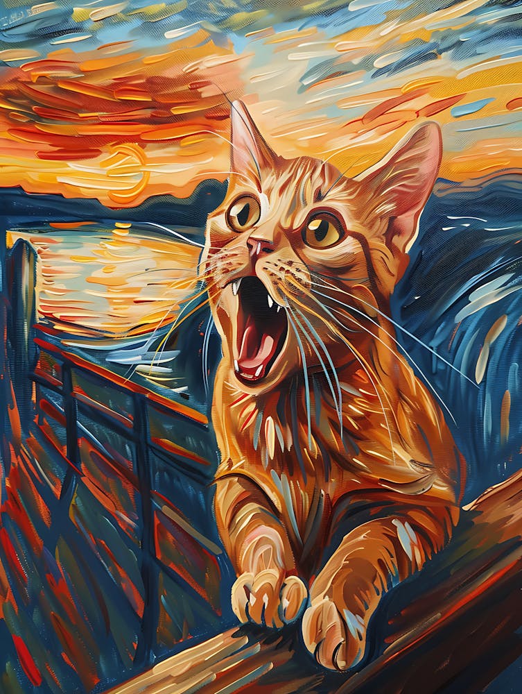 Fantastic Cat Screaming 20