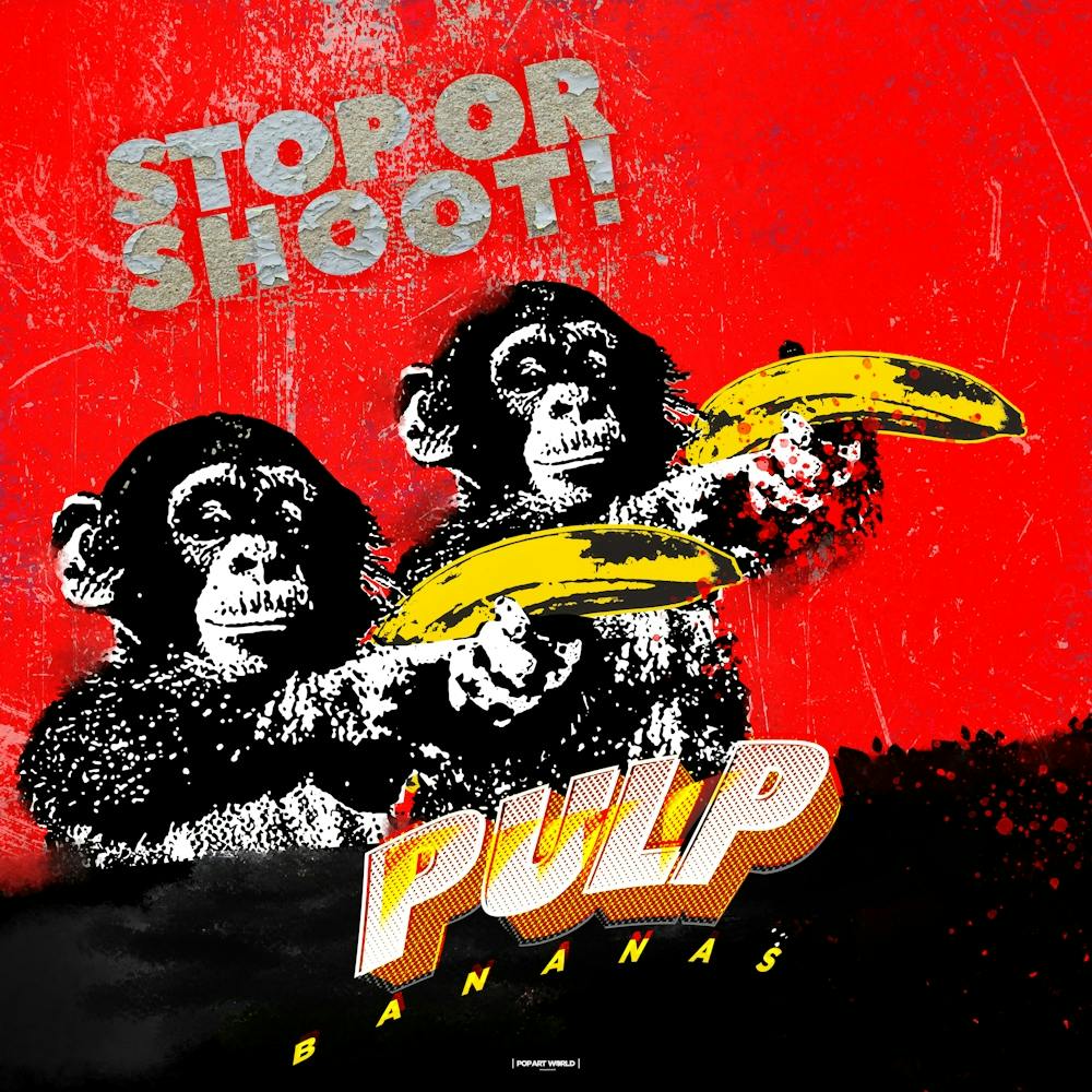 Pulp Bananas | Street Art Digital | Pop Art World 2025