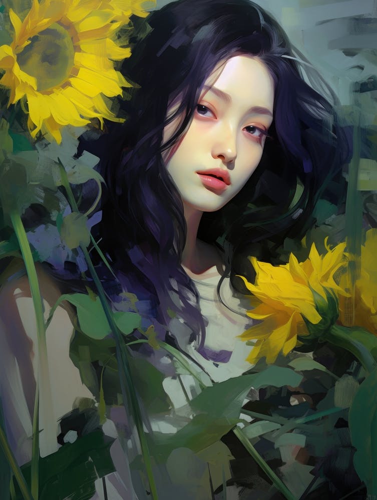 Sunflower Girl 10