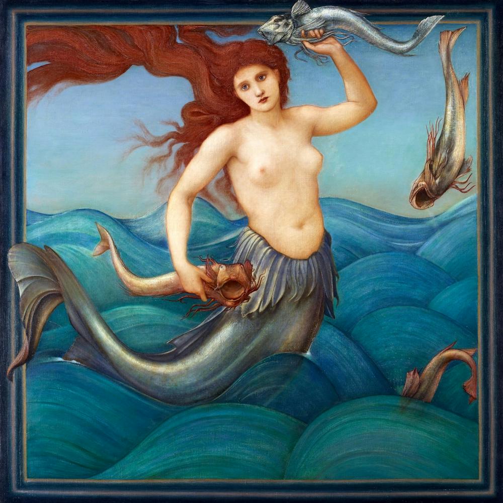 A Sea Nymph, Edward Burne–Jones