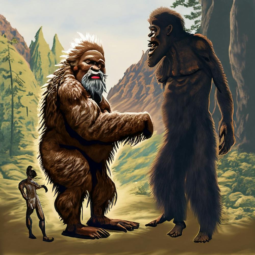 Sasquatch Discover's Human