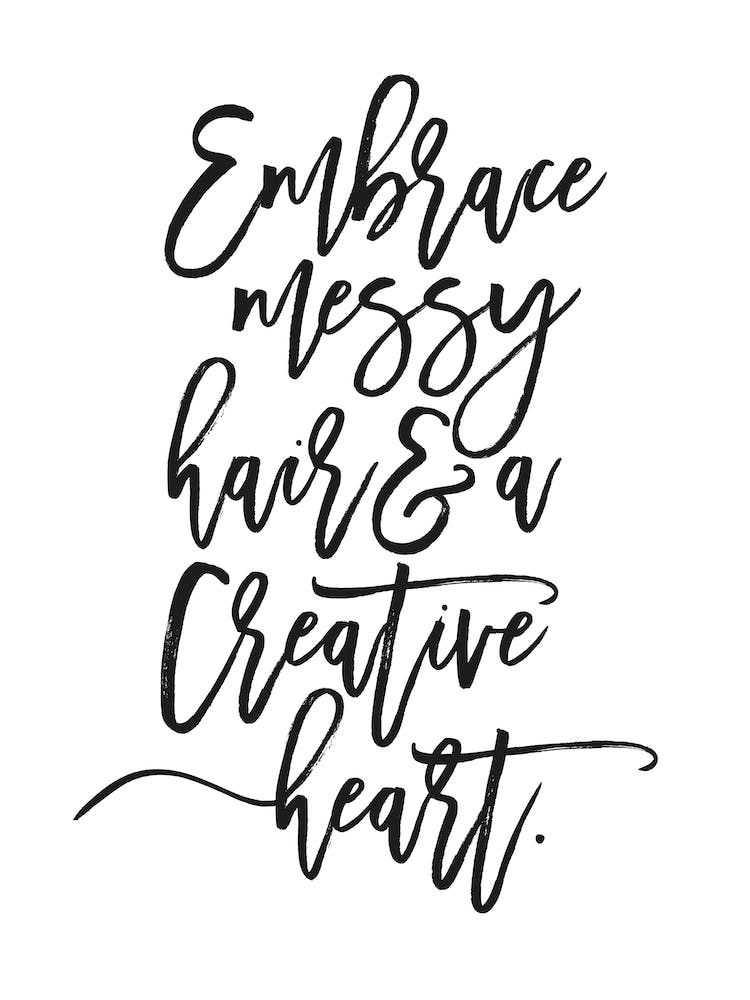 Embrace Messy Hair