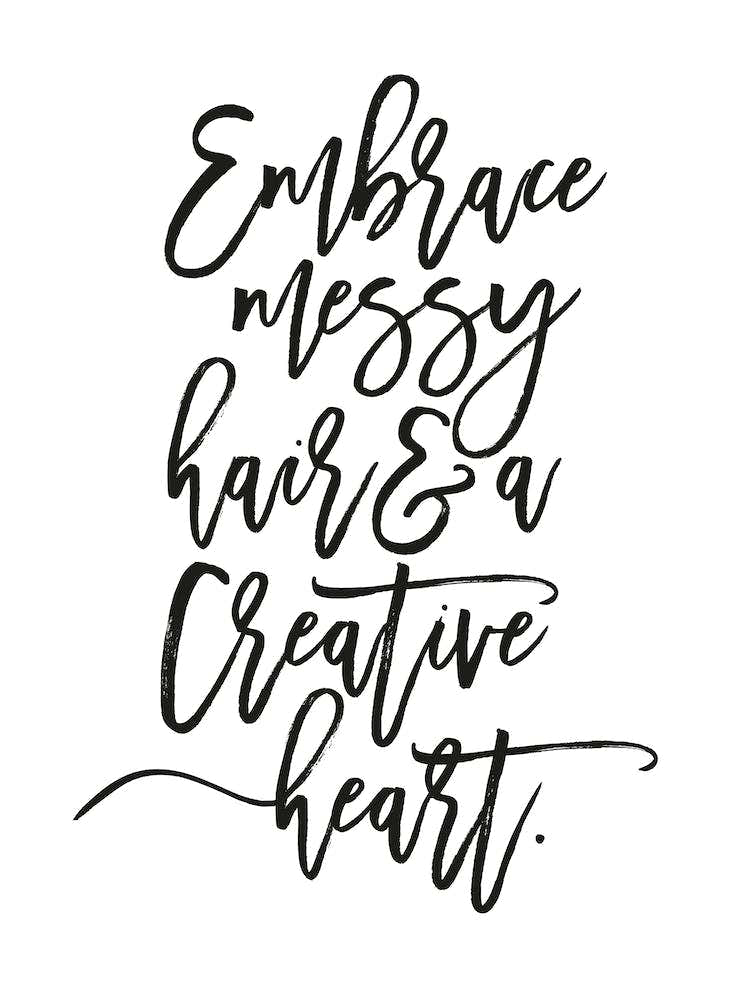 Embrace Messy Hair