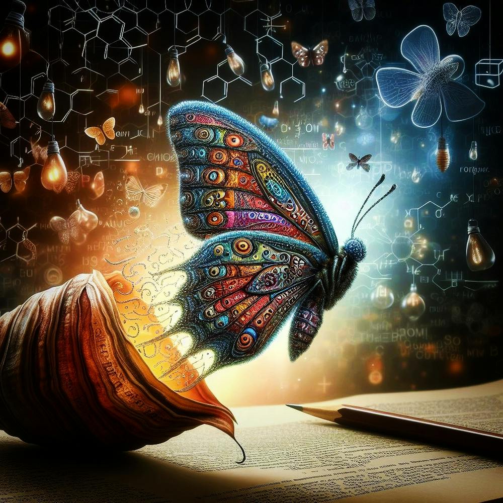 Butterfly In A Shell