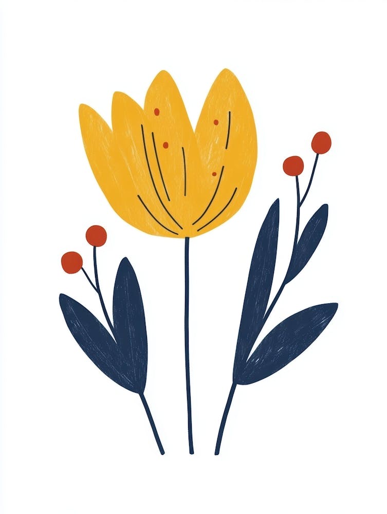 Yellow Tulip 1
