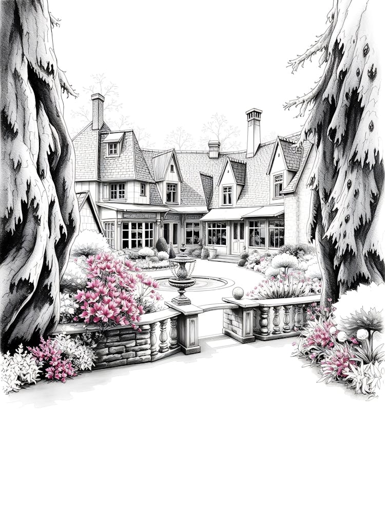 Drawing Of A House