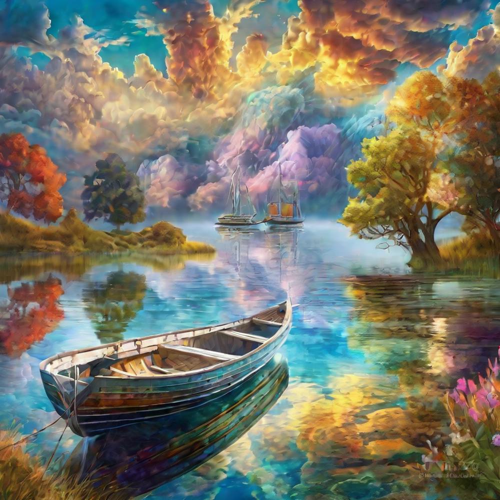 Boat On The Lake