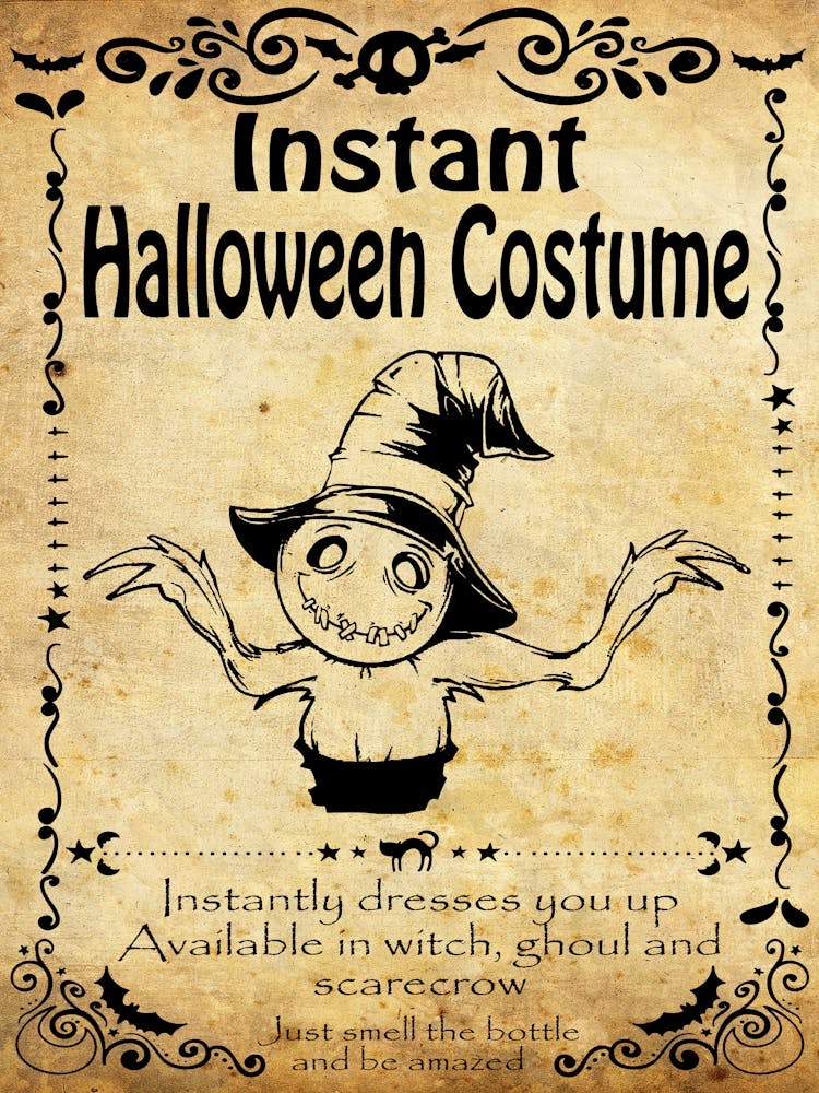 Instant Halloween Costume