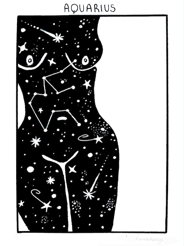 Celestial Bodies Aquarius