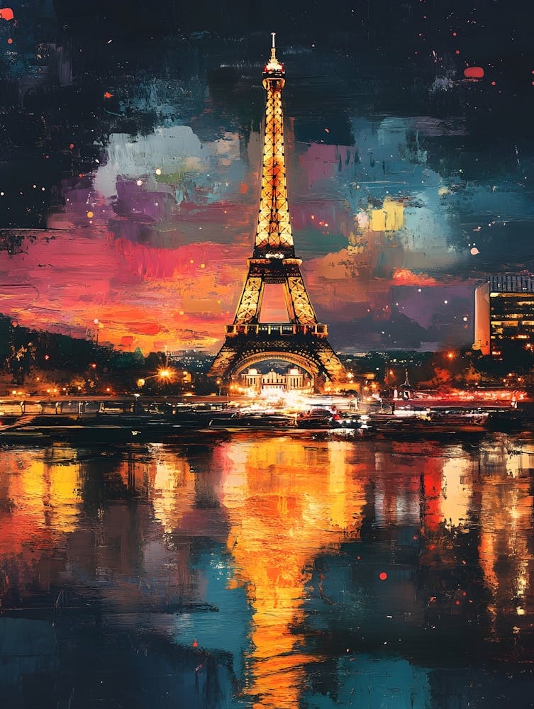 Eiffel Tower Modern 4