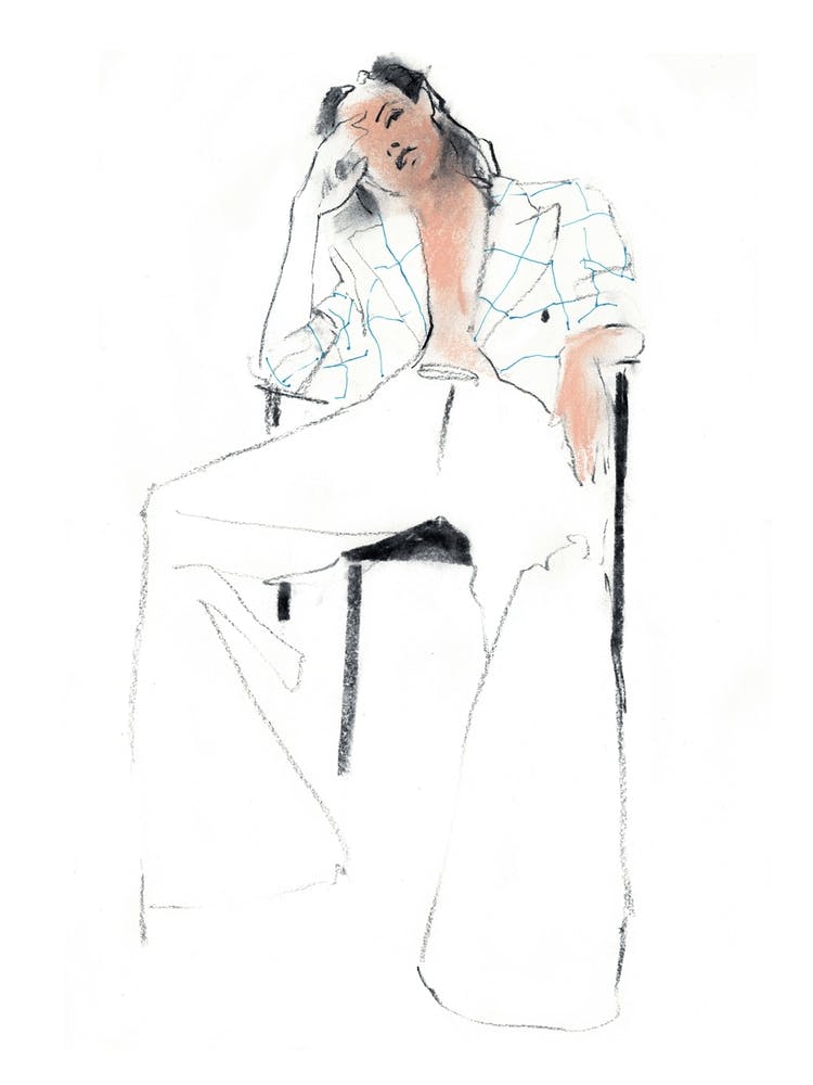 Worried But Still Looking Good