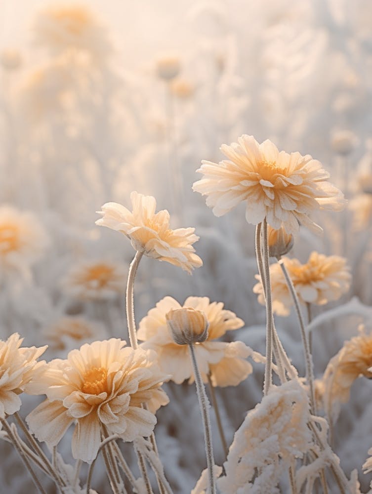 Frosty Botanical Marigold 1