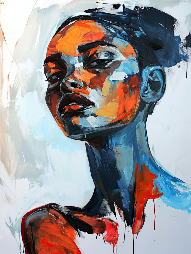 Feathered Serenity, Boho Art Style 1