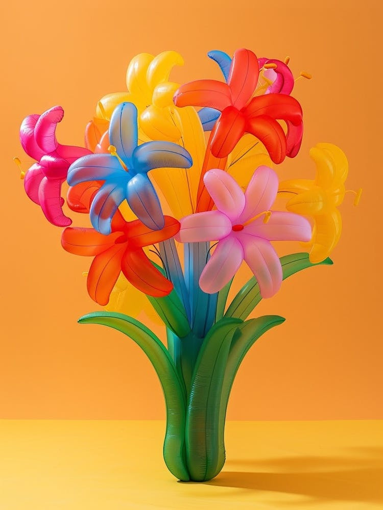 Dreamy Inflatable Flowers Monkey Orchid 1