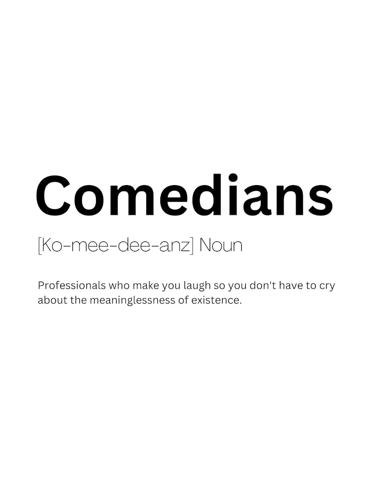 Comedians Definition Meaning
