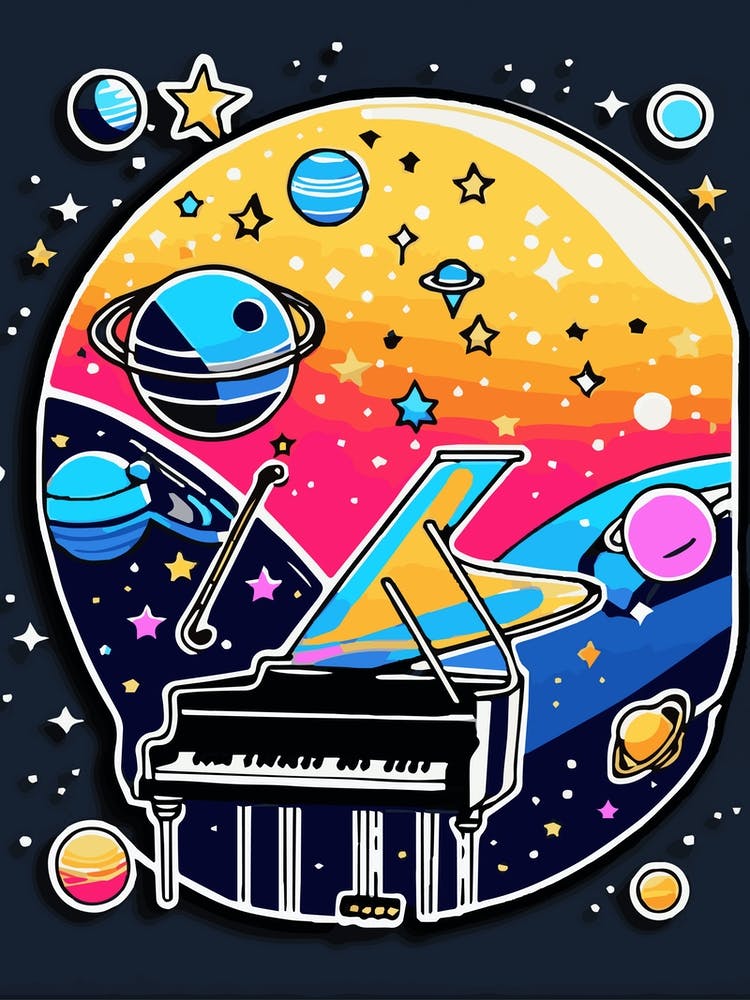 Cosmic Crescendo: Jazz on the Moon