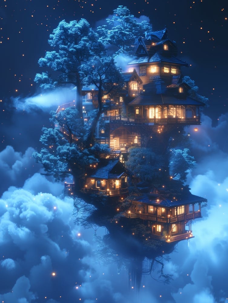 Tree House In The Sky