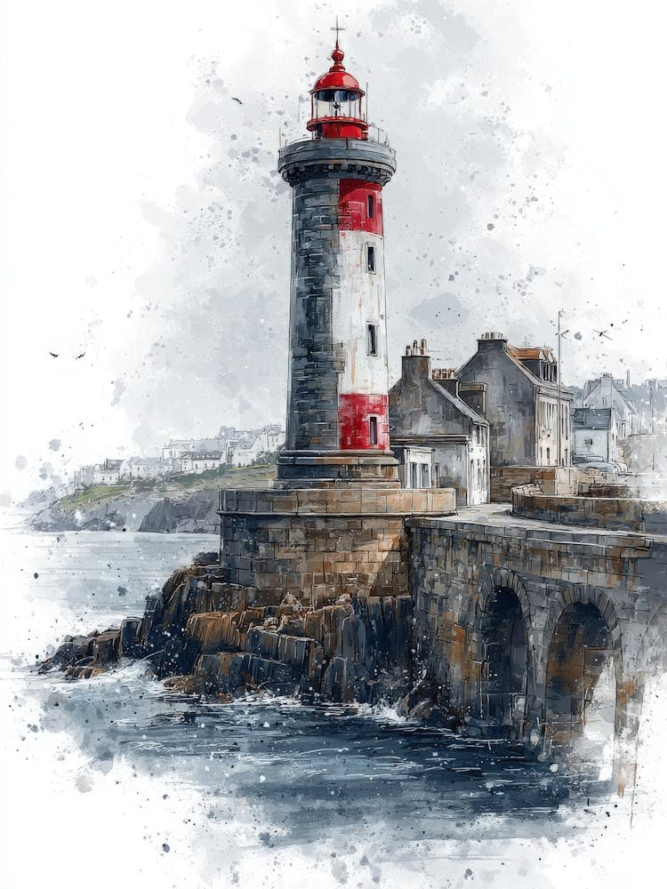 Aihrgdesign Isolated Watercolor Painting Of European Lighthou E674d3e1 Aed6 4708 A7c8 Bd9d964a674d 0