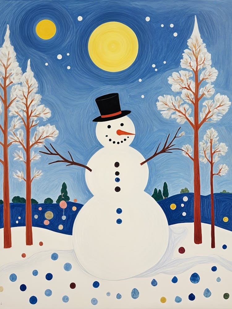 Winter Snowman