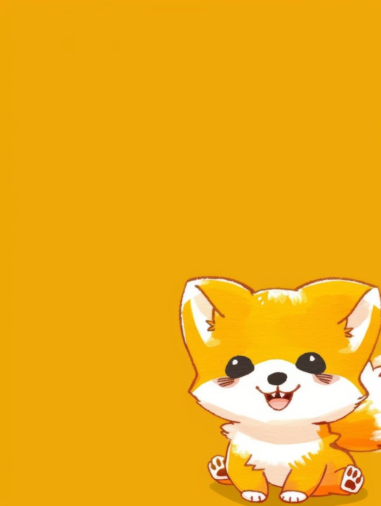 Cute Fox Wallpaper