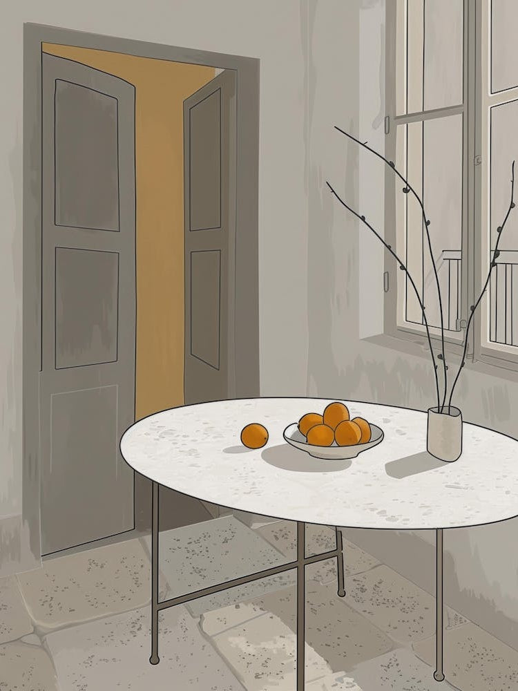 Room With Oranges