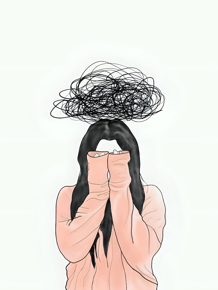 Girl With A Headache