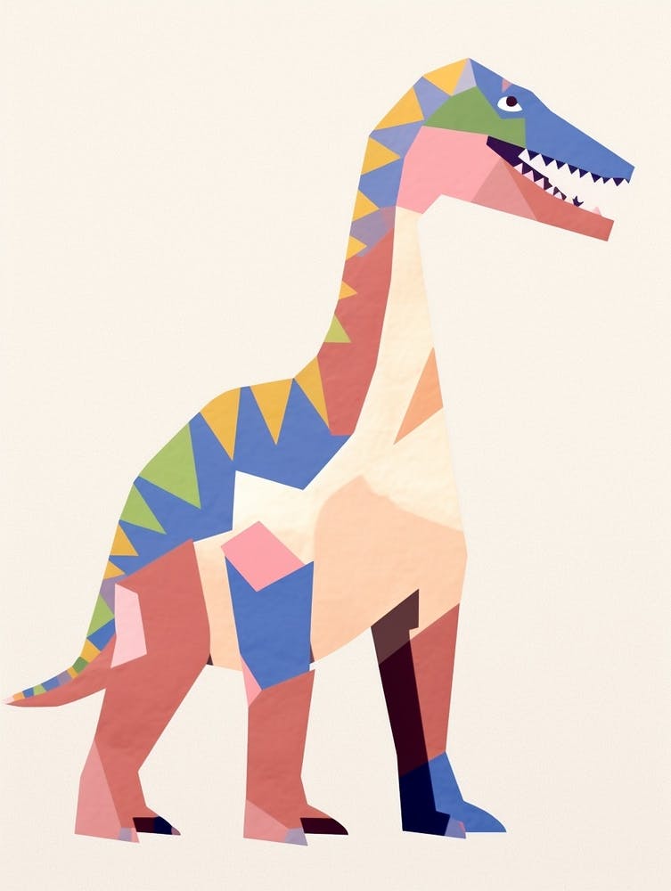 Nursery Dinosaur Art Tyrannosaurus 2