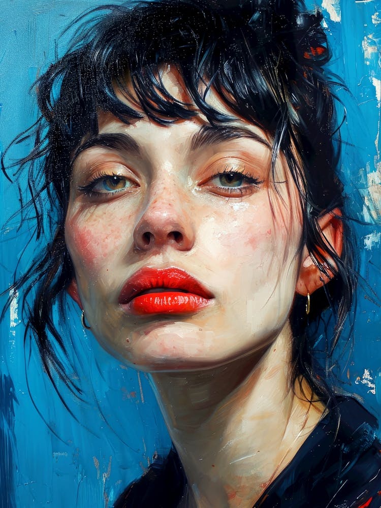 Portrait Of A Woman painting 3