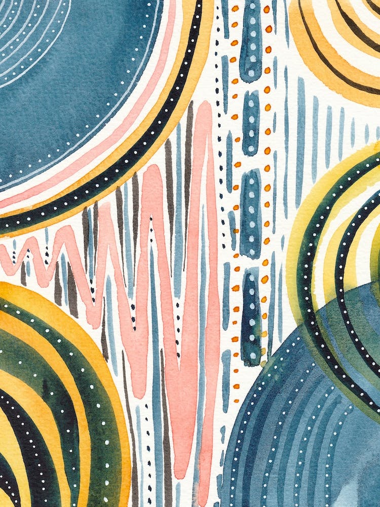 Watercolor Improvisation 7