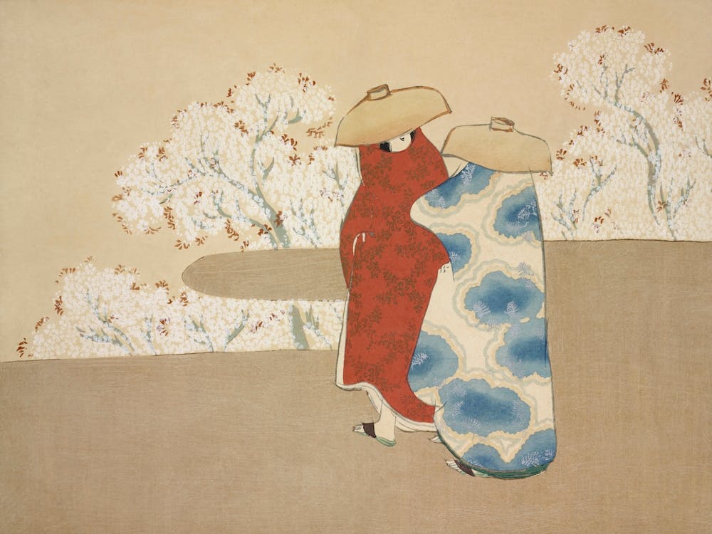 Birds From Momoyogusa –Flowers Of A Hundred Generations, Kamisaka Sekka (25)