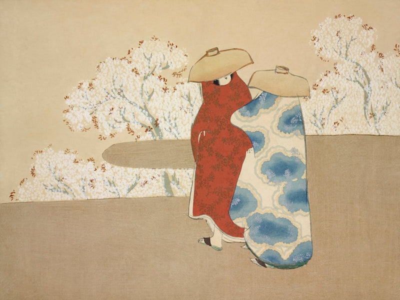 Birds From Momoyogusa –Flowers Of A Hundred Generations, Kamisaka Sekka (25)
