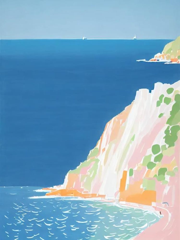 Cala Goloritzé, Sardinia, Italy Modern Colourful