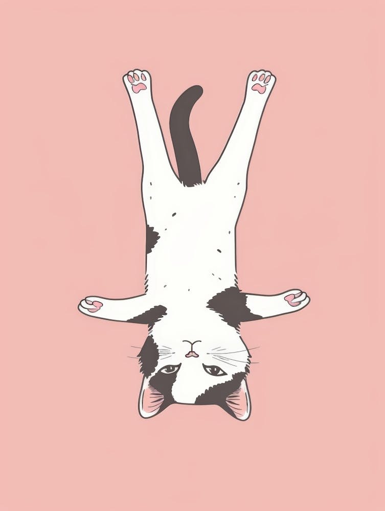 Cat In The Air 1