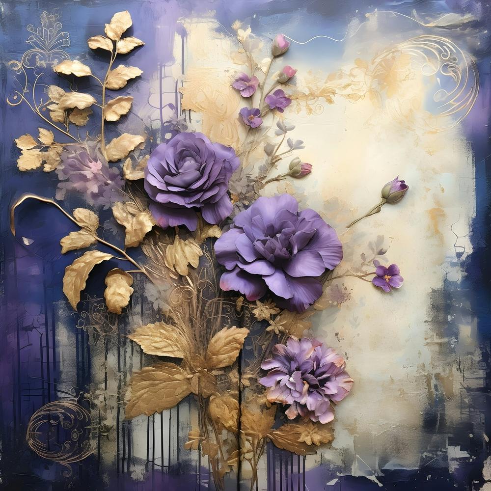 Vintage Moody Flowers 7