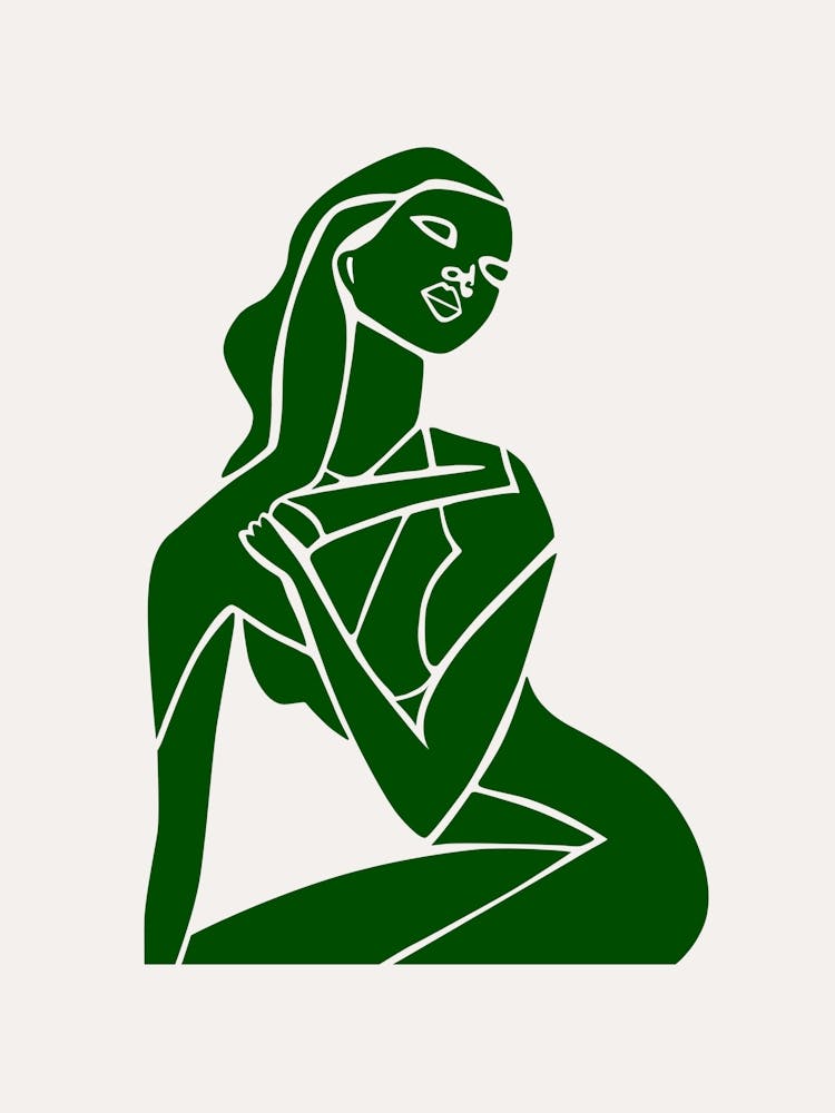 Abstract Green Figure 1