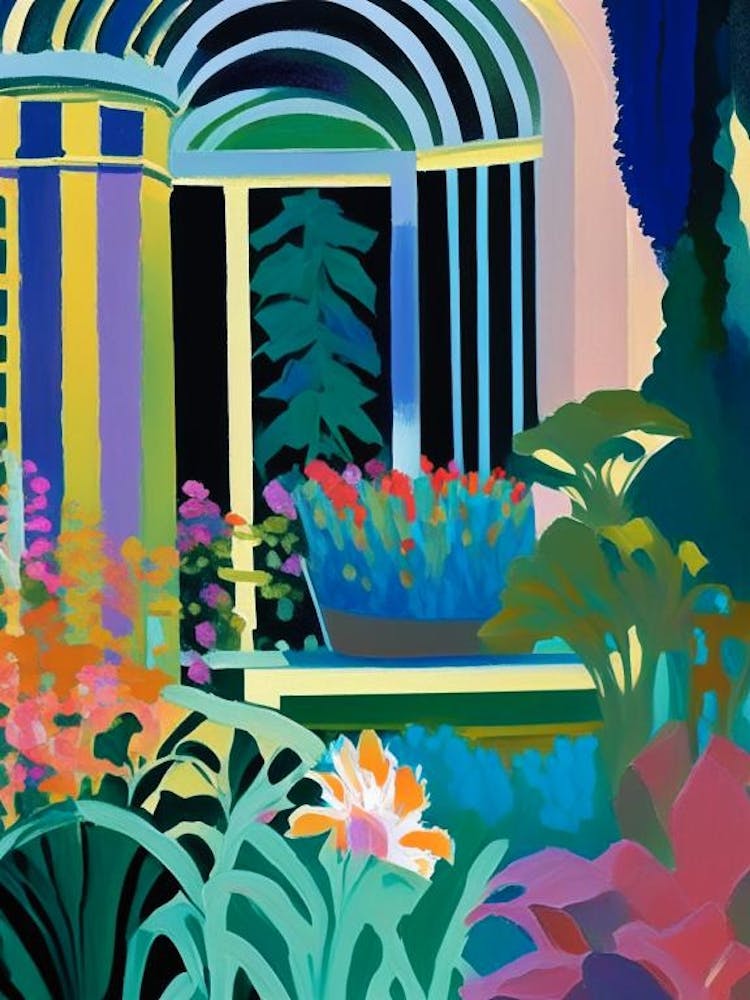 Longwood Gardens, Usa Abstract Still Life