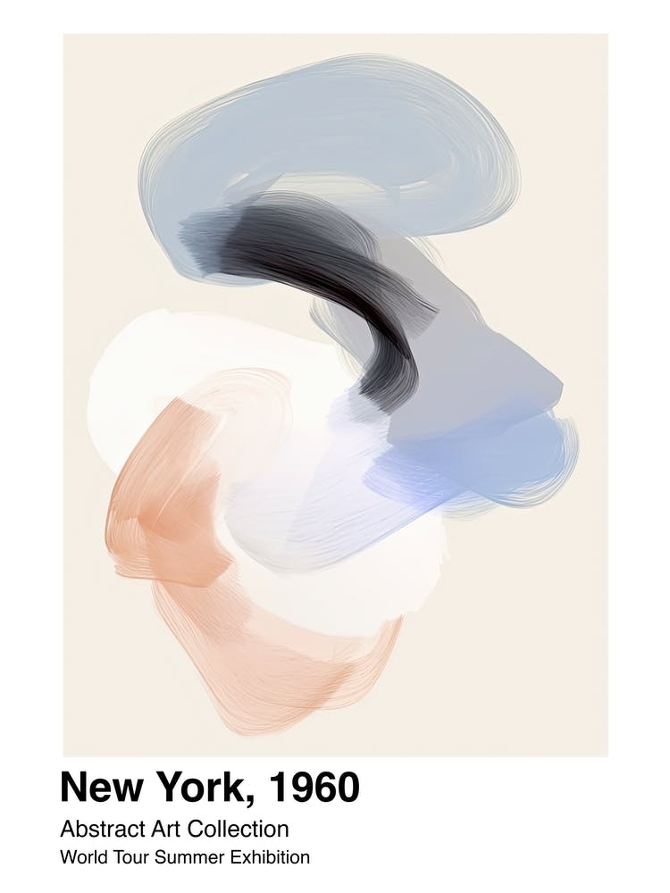 World Tour Exhibition, Abstract Art, New York, 1960 4