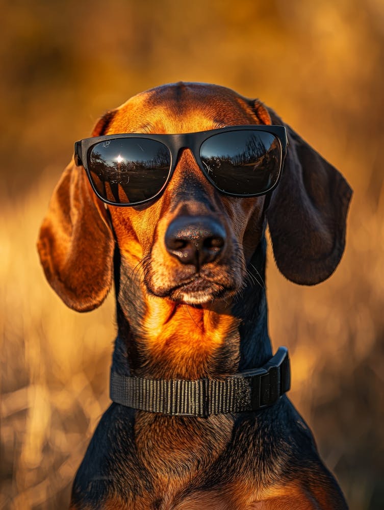Dachshund. Generated AI. 7